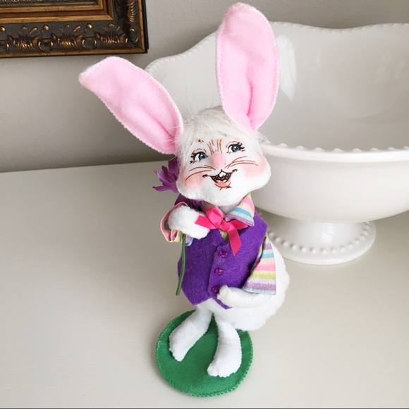 {Annalee} 🐰 Easter Parade Boy Bunny Decor - Picture 1 of 4